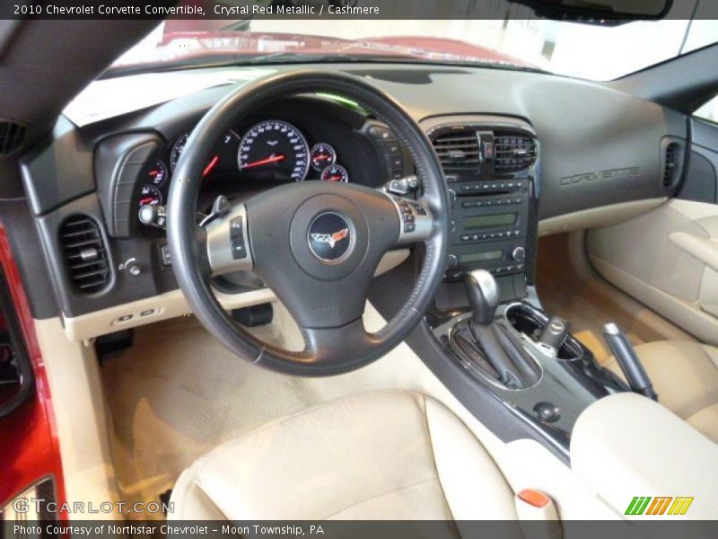 Crystal Red Metallic / Cashmere 2010 Chevrolet Corvette Convertible