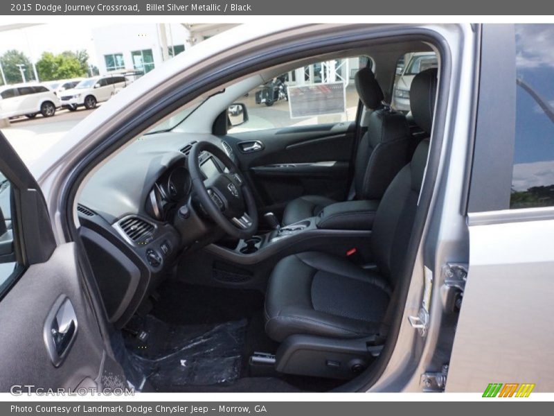 Billet Silver Metallic / Black 2015 Dodge Journey Crossroad