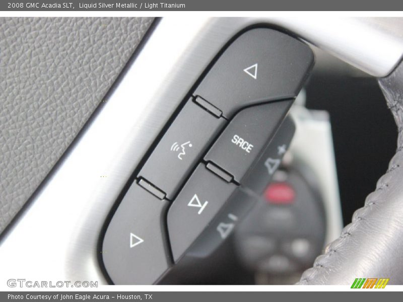 Liquid Silver Metallic / Light Titanium 2008 GMC Acadia SLT