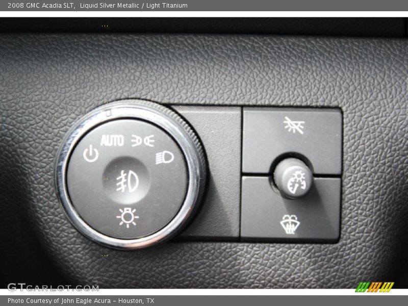 Liquid Silver Metallic / Light Titanium 2008 GMC Acadia SLT