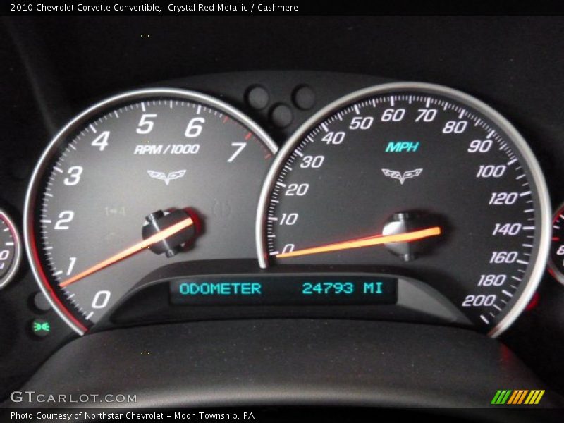 Crystal Red Metallic / Cashmere 2010 Chevrolet Corvette Convertible