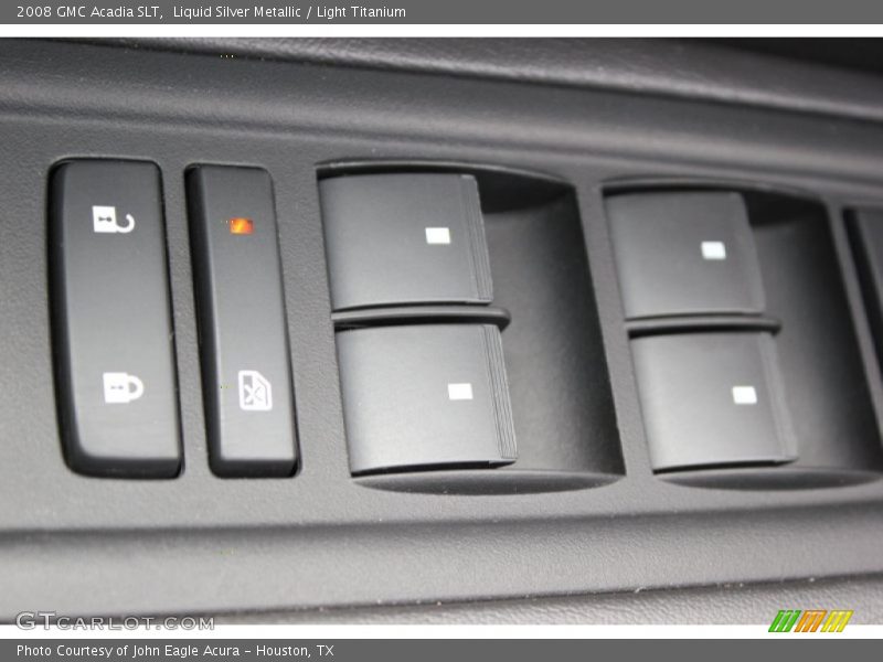 Liquid Silver Metallic / Light Titanium 2008 GMC Acadia SLT