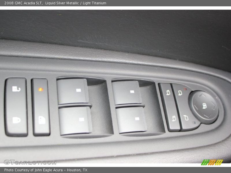 Liquid Silver Metallic / Light Titanium 2008 GMC Acadia SLT