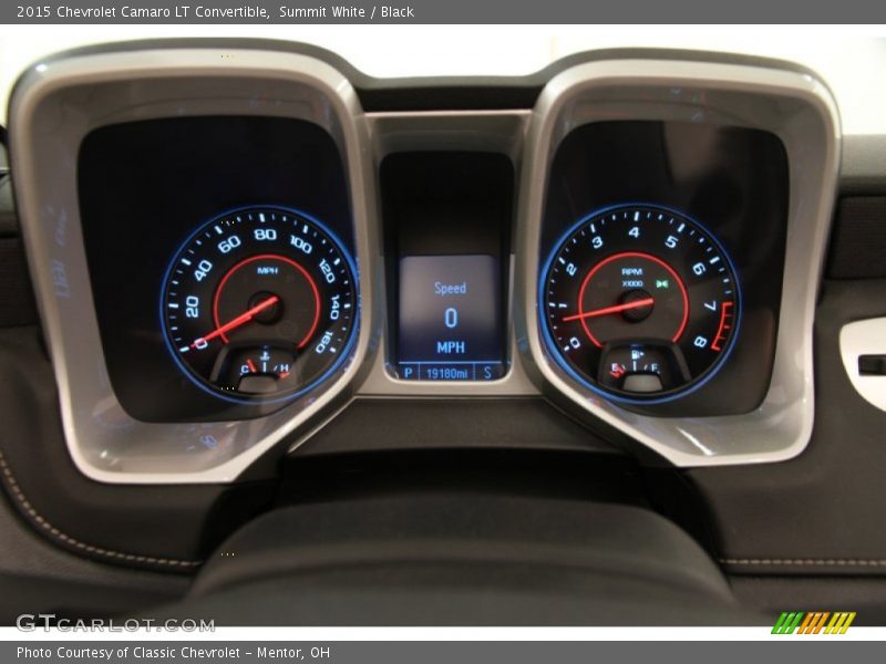  2015 Camaro LT Convertible LT Convertible Gauges
