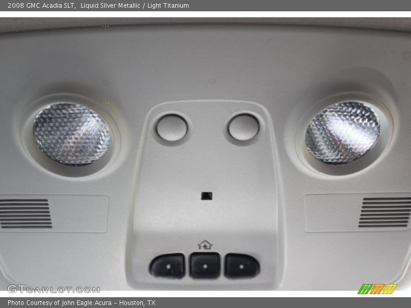 Liquid Silver Metallic / Light Titanium 2008 GMC Acadia SLT