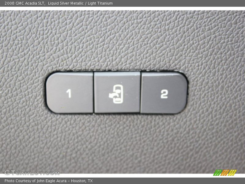 Liquid Silver Metallic / Light Titanium 2008 GMC Acadia SLT
