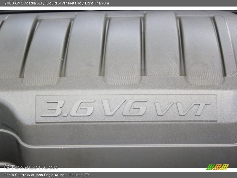 Liquid Silver Metallic / Light Titanium 2008 GMC Acadia SLT
