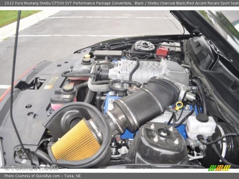 2013 Mustang Shelby GT500 SVT Performance Package Convertible Engine - 5.8 Liter Supercharged DOHC 32-Valve Ti-VCT V8