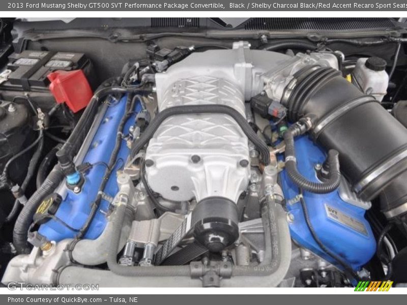  2013 Mustang Shelby GT500 SVT Performance Package Convertible Engine - 5.8 Liter Supercharged DOHC 32-Valve Ti-VCT V8