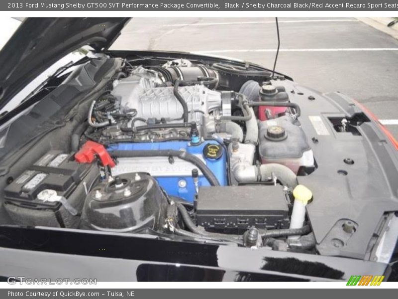  2013 Mustang Shelby GT500 SVT Performance Package Convertible Engine - 5.8 Liter Supercharged DOHC 32-Valve Ti-VCT V8