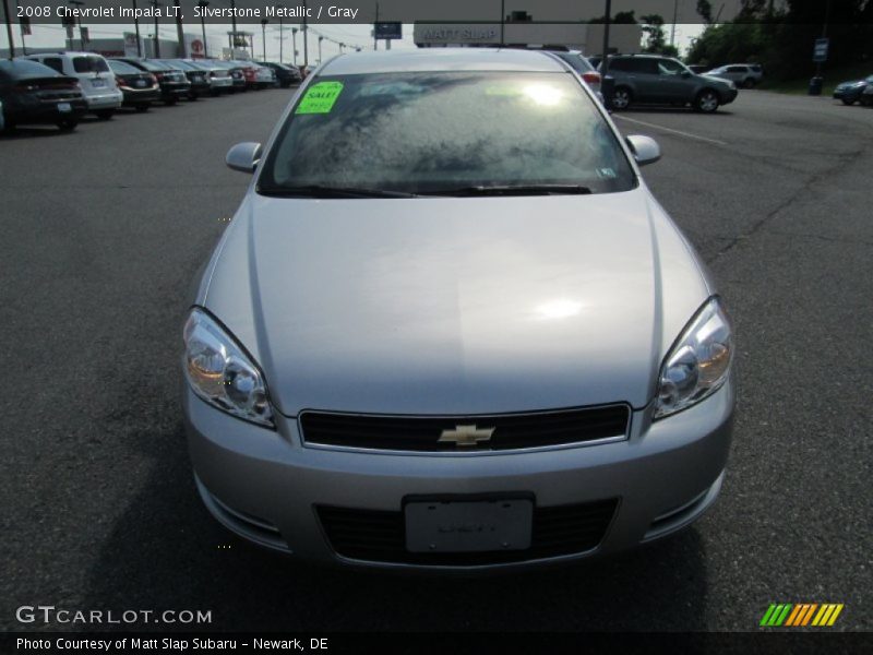Silverstone Metallic / Gray 2008 Chevrolet Impala LT