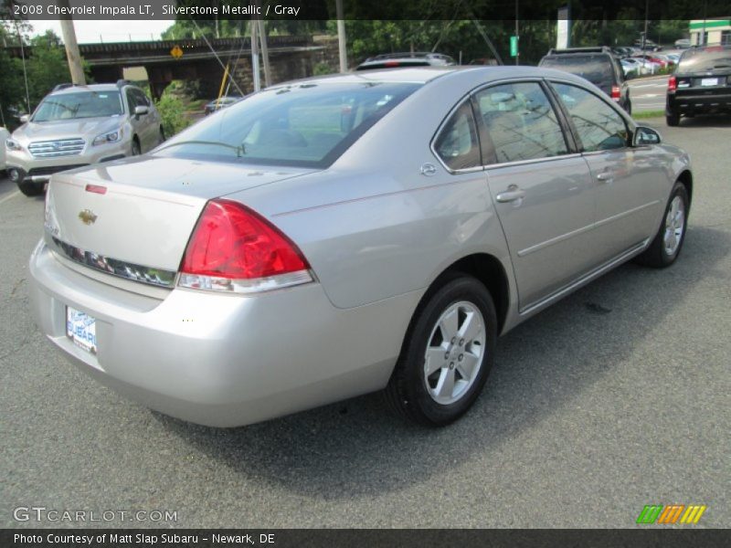 Silverstone Metallic / Gray 2008 Chevrolet Impala LT