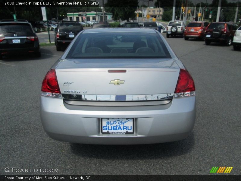 Silverstone Metallic / Gray 2008 Chevrolet Impala LT