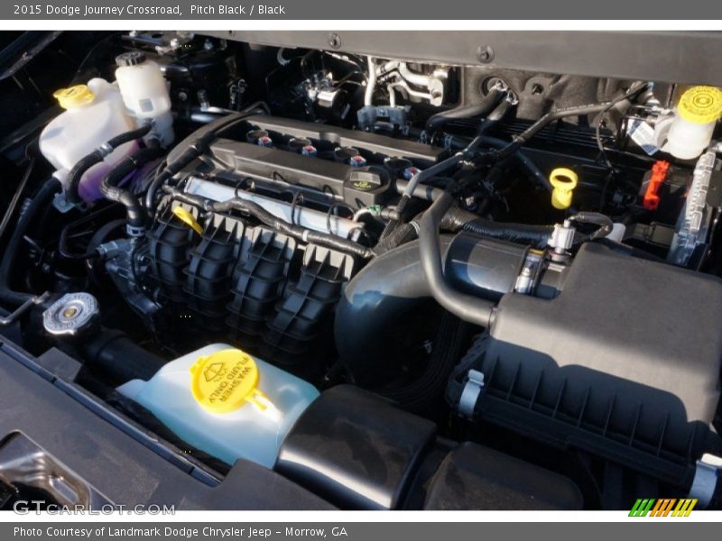 Pitch Black / Black 2015 Dodge Journey Crossroad