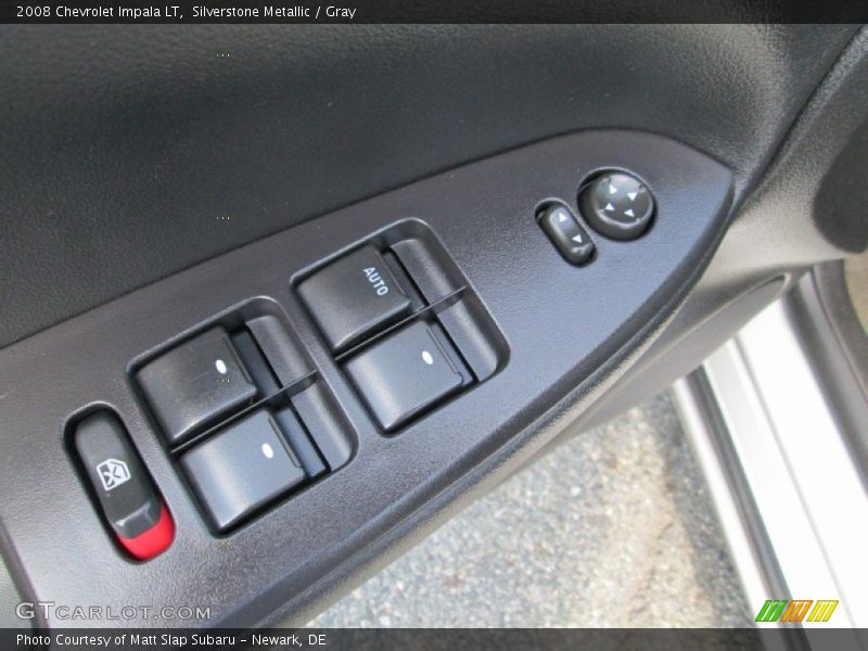 Silverstone Metallic / Gray 2008 Chevrolet Impala LT