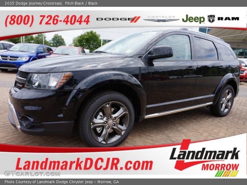 Pitch Black / Black 2015 Dodge Journey Crossroad