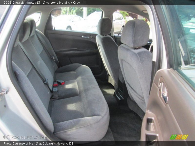 Silverstone Metallic / Gray 2008 Chevrolet Impala LT