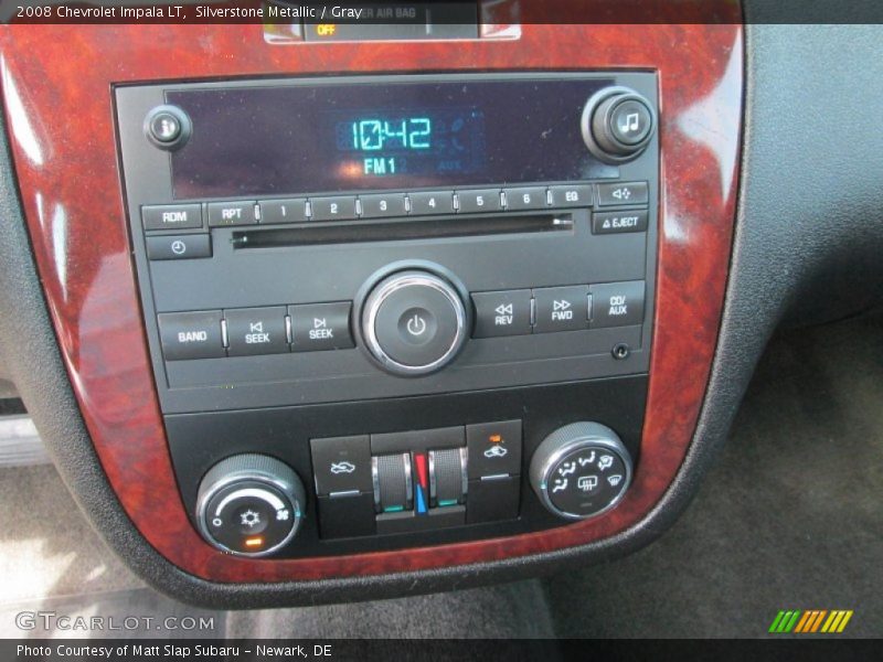 Silverstone Metallic / Gray 2008 Chevrolet Impala LT