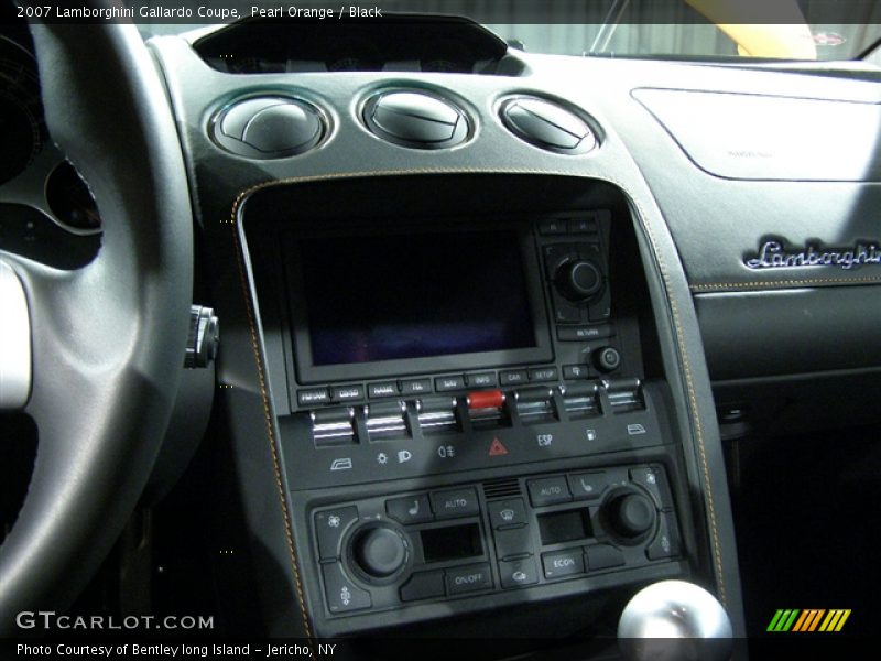 Pearl Orange / Black 2007 Lamborghini Gallardo Coupe