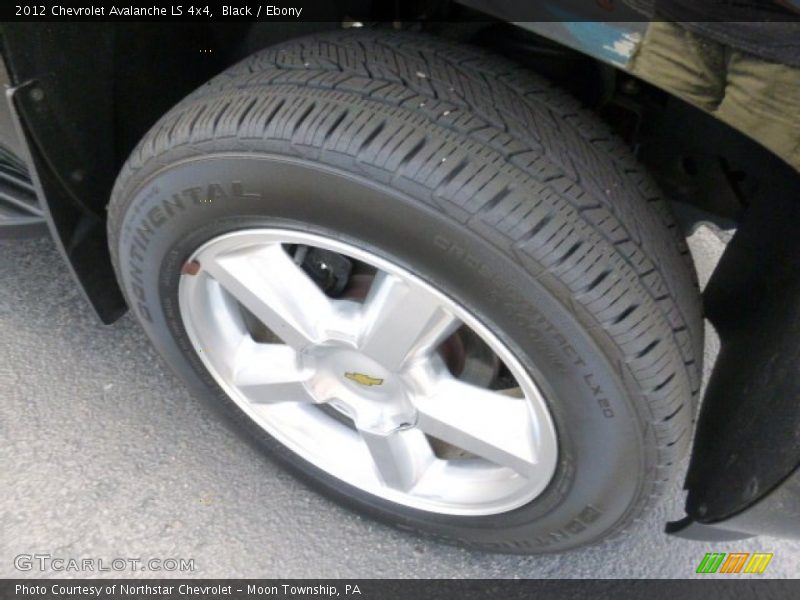 Black / Ebony 2012 Chevrolet Avalanche LS 4x4