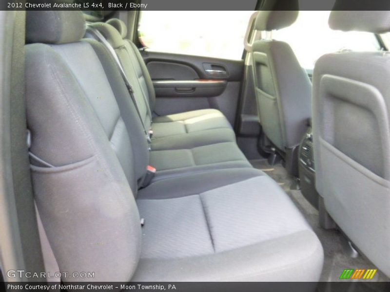 Black / Ebony 2012 Chevrolet Avalanche LS 4x4