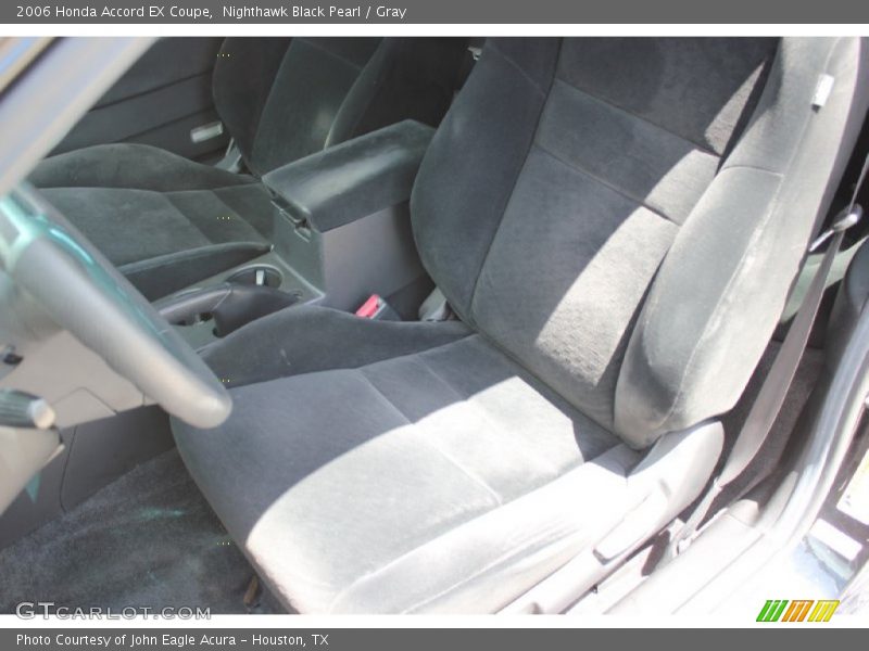 Nighthawk Black Pearl / Gray 2006 Honda Accord EX Coupe
