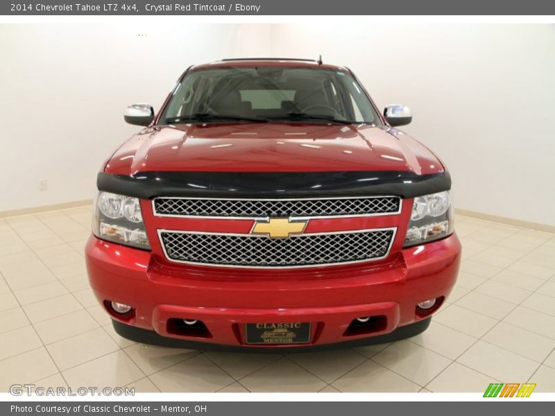 Crystal Red Tintcoat / Ebony 2014 Chevrolet Tahoe LTZ 4x4