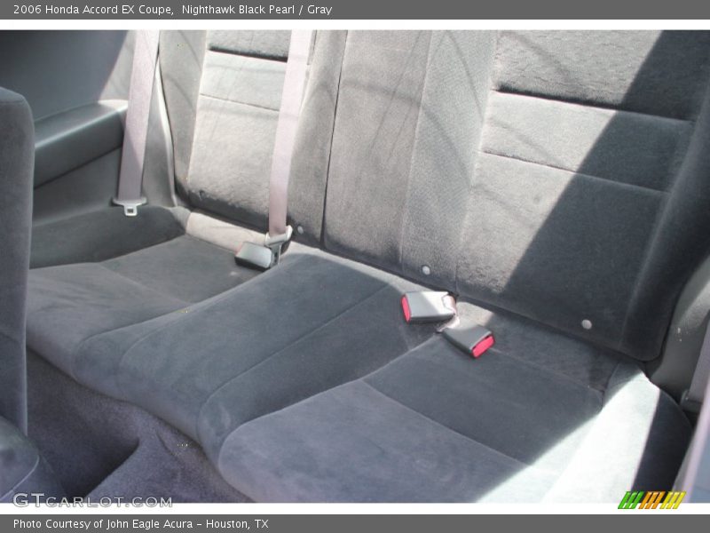 Nighthawk Black Pearl / Gray 2006 Honda Accord EX Coupe