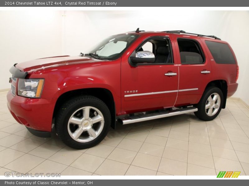 Crystal Red Tintcoat / Ebony 2014 Chevrolet Tahoe LTZ 4x4