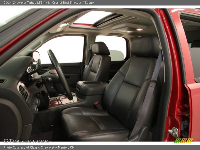 Crystal Red Tintcoat / Ebony 2014 Chevrolet Tahoe LTZ 4x4