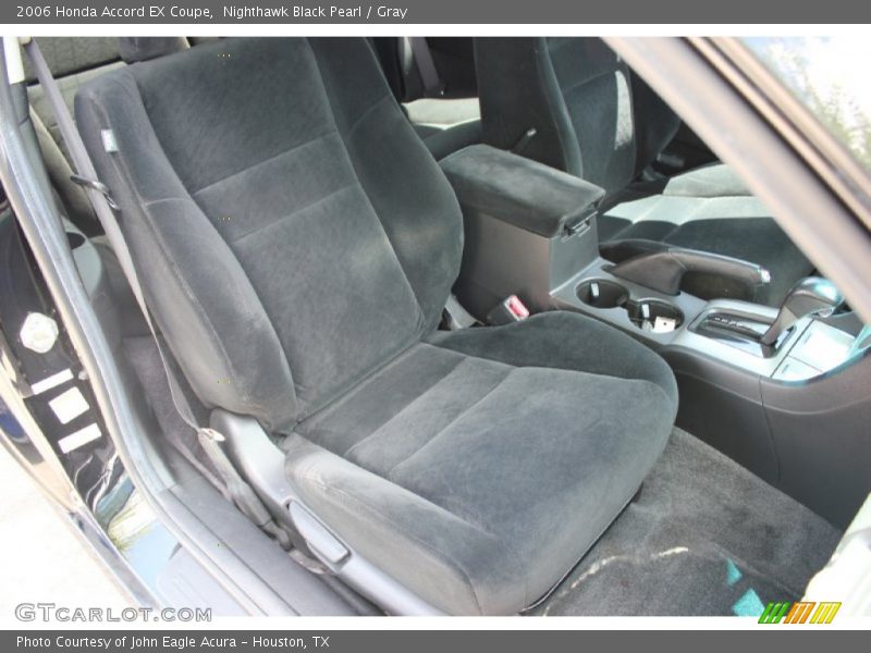 Nighthawk Black Pearl / Gray 2006 Honda Accord EX Coupe