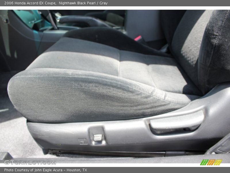 Nighthawk Black Pearl / Gray 2006 Honda Accord EX Coupe
