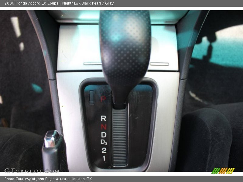 Nighthawk Black Pearl / Gray 2006 Honda Accord EX Coupe