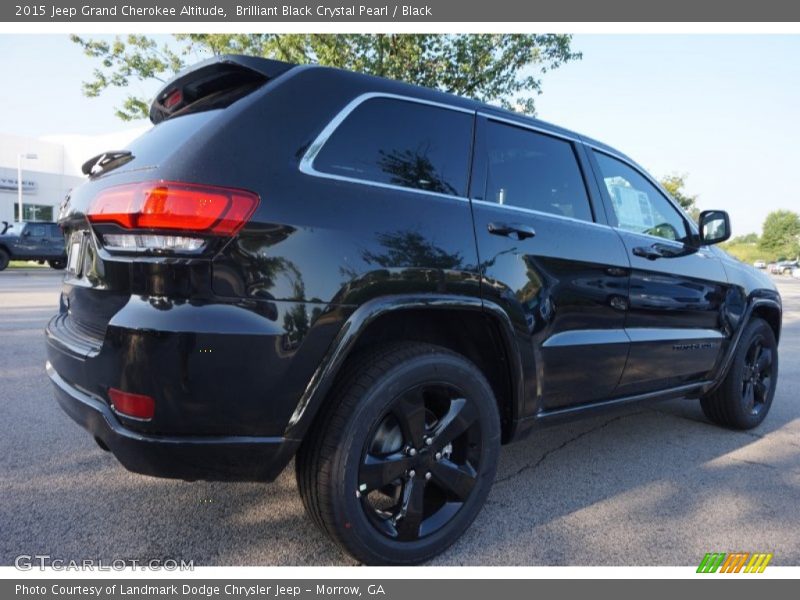 Brilliant Black Crystal Pearl / Black 2015 Jeep Grand Cherokee Altitude