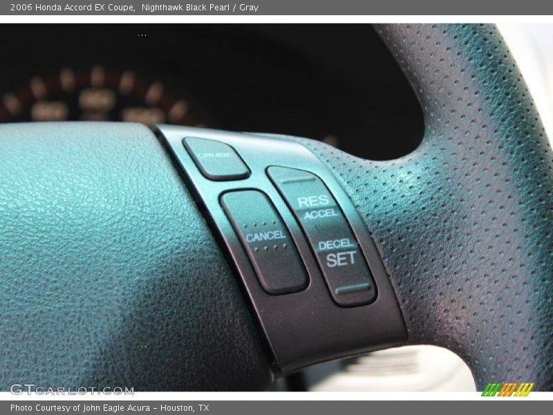 Nighthawk Black Pearl / Gray 2006 Honda Accord EX Coupe