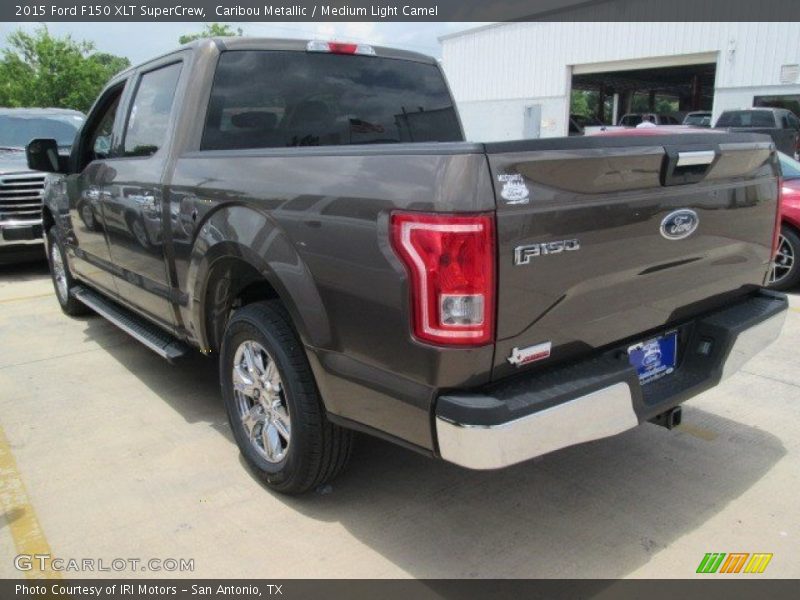Caribou Metallic / Medium Light Camel 2015 Ford F150 XLT SuperCrew