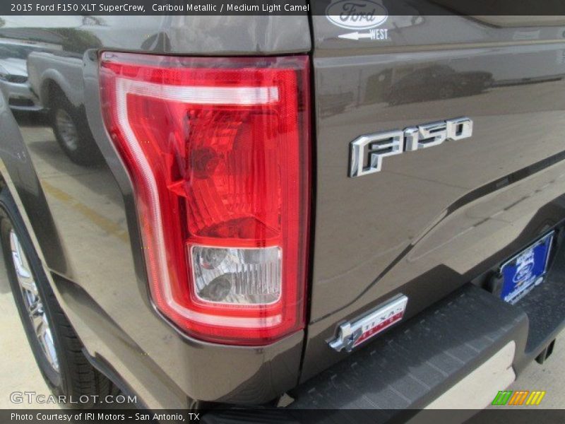 Caribou Metallic / Medium Light Camel 2015 Ford F150 XLT SuperCrew