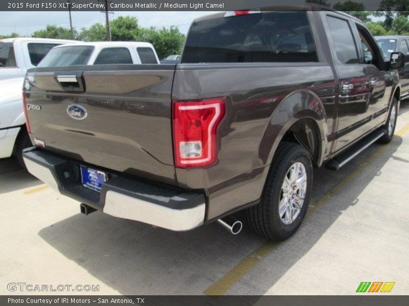 Caribou Metallic / Medium Light Camel 2015 Ford F150 XLT SuperCrew