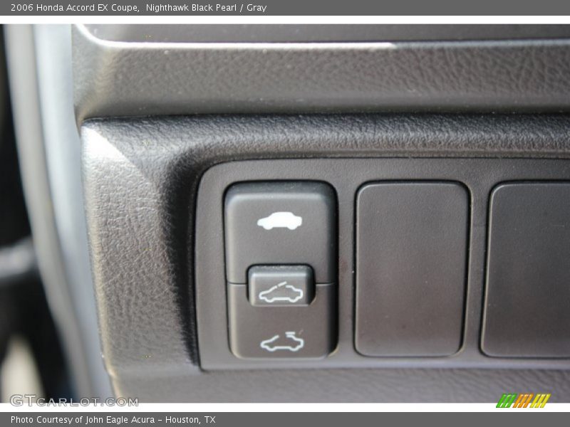 Nighthawk Black Pearl / Gray 2006 Honda Accord EX Coupe