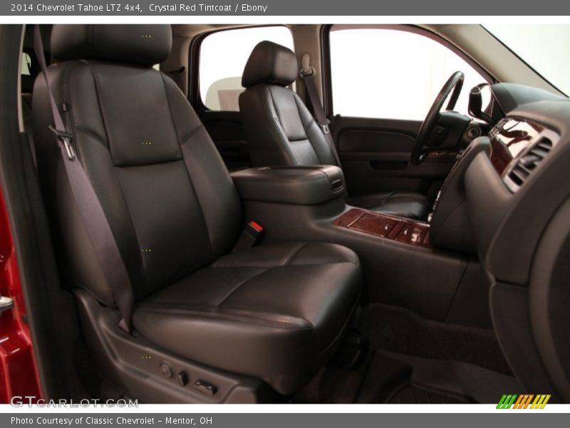 Crystal Red Tintcoat / Ebony 2014 Chevrolet Tahoe LTZ 4x4