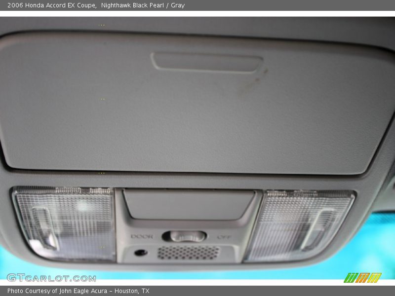 Nighthawk Black Pearl / Gray 2006 Honda Accord EX Coupe