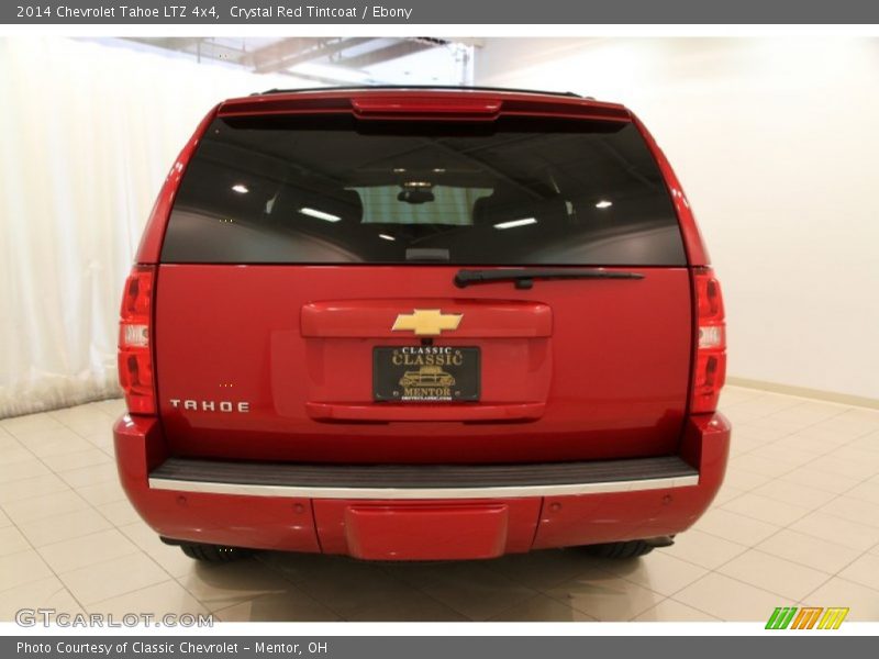 Crystal Red Tintcoat / Ebony 2014 Chevrolet Tahoe LTZ 4x4