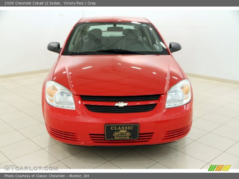 Victory Red / Gray 2006 Chevrolet Cobalt LS Sedan