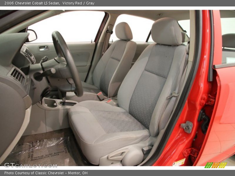Victory Red / Gray 2006 Chevrolet Cobalt LS Sedan