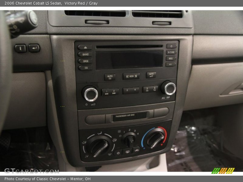 Victory Red / Gray 2006 Chevrolet Cobalt LS Sedan