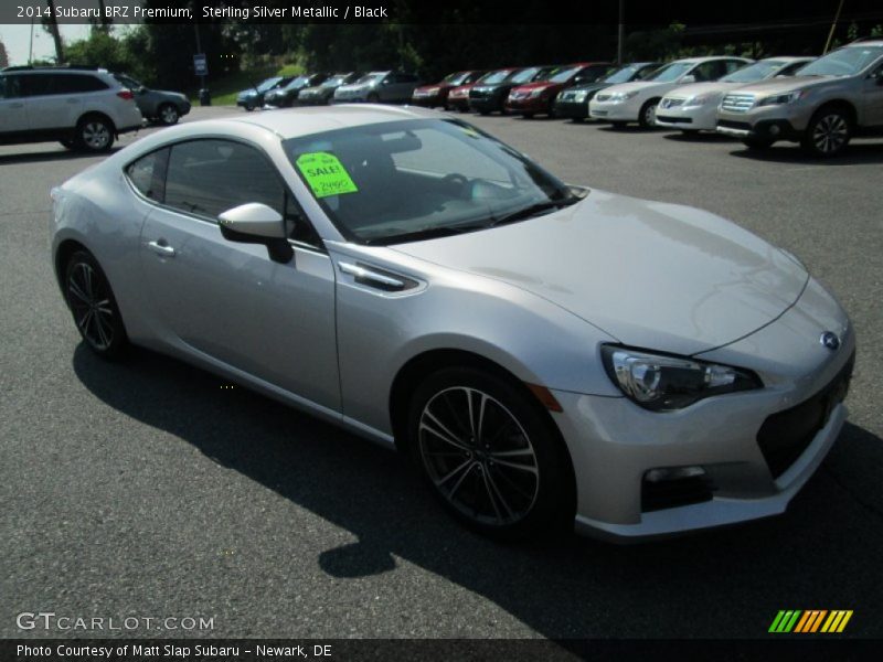 Sterling Silver Metallic / Black 2014 Subaru BRZ Premium