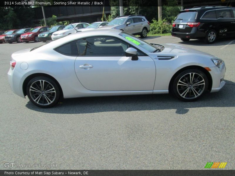 Sterling Silver Metallic / Black 2014 Subaru BRZ Premium