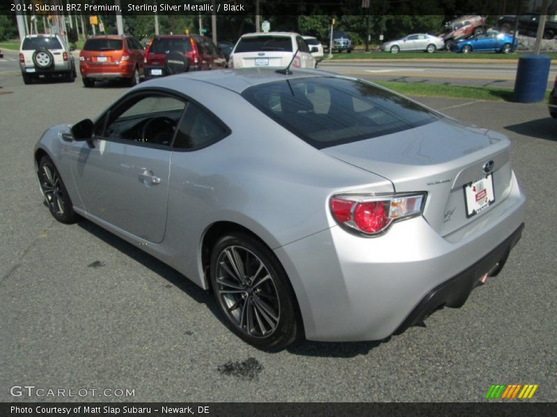 Sterling Silver Metallic / Black 2014 Subaru BRZ Premium