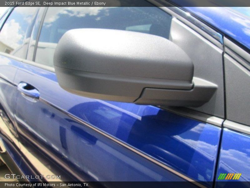 Deep Impact Blue Metallic / Ebony 2015 Ford Edge SE