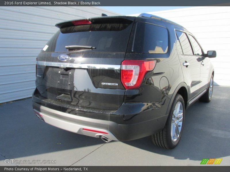 Shadow Black / Ebony Black 2016 Ford Explorer Limited